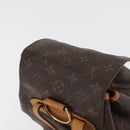 LOUIS VUITTON Monogram Montsouris MM Rugzak M51136 LV Auth 176013-6
