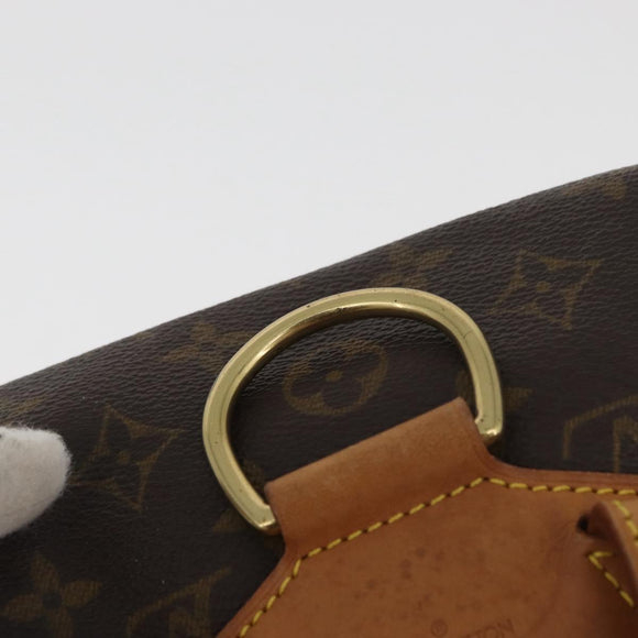 LOUIS VUITTON Monogram Montsouris MM Rugzak M51136 LV Auth 176013