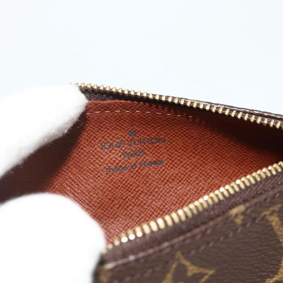 LOUIS VUITTON Monogram Papillon Pouch LV Auth 176015A