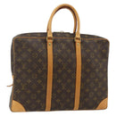LOUIS VUITTON Monogram Porte Documents Voyag Bag M53361 LV Auth 176022A-1