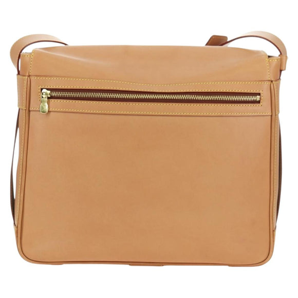LOUIS VUITTON Nomad SPO Abbesses Shoulder Bag Beige LV Auth 176029SAV