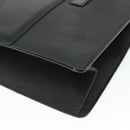 GUCCI Tote Bag Leather Black Gold Auth 176030-15