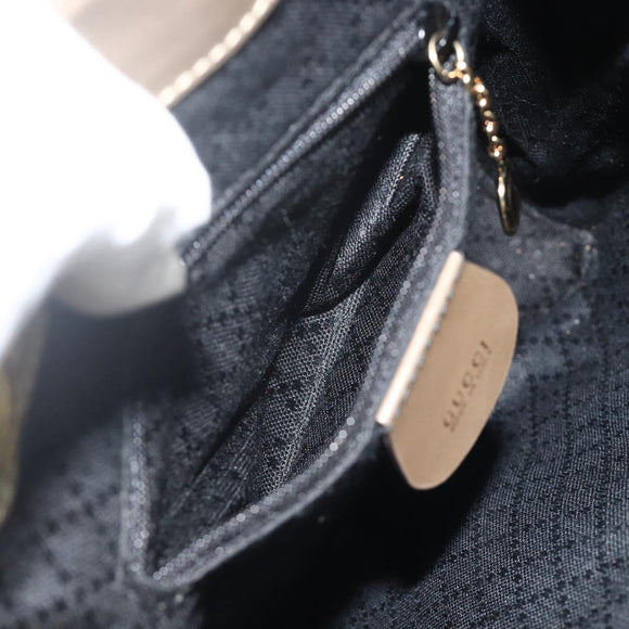 GUCCI Bamboo Backpack Patent leather Gold Tone 003 1705 0030 Auth 176031A