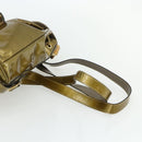 GUCCI Bamboo Backpack Patent leather Gold Tone 003 1705 0030 Auth 176031A-9