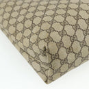 GUCCI GG Supreme Web Sherry Line Tote Bag PVC Beige Gold 39 02 003 Auth 176034-13