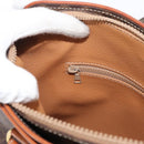 CELINE Macadam Canvas Hand Bag PVC Leather Brown Gold Auth 176039A-22