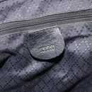 GUCCI Bamboo Backpack Leather Black Gold 003 1998 0016 Auth 176041-18