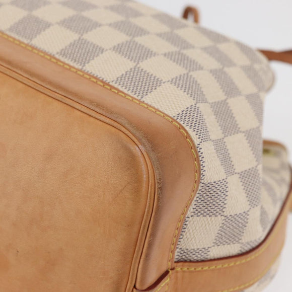 LOUIS VUITTON Damier Azur Noe BB Shoulder Bag N41220 LV Auth 176045A