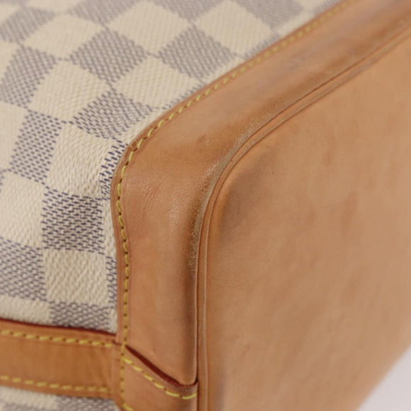 LOUIS VUITTON Damier Azur Noe BB Shoulder Bag N41220 LV Auth 176045A