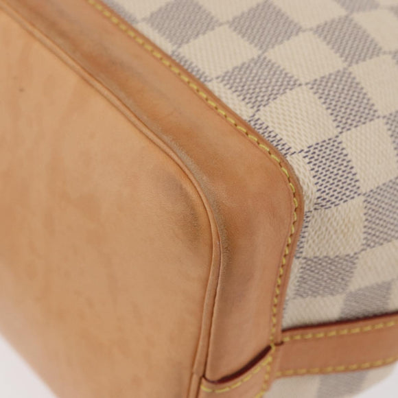 LOUIS VUITTON Damier Azur Noe BB Shoulder Bag N41220 LV Auth 176045A
