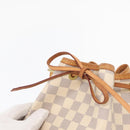 LOUIS VUITTON Damier Azur Noe BB Shoulder Bag N41220 LV Auth 176045A-11