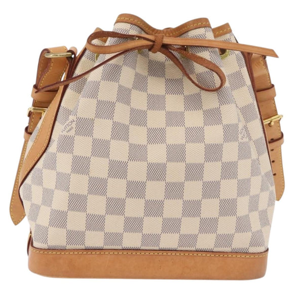 LOUIS VUITTON Damier Azur Noe BB Shoulder Bag N41220 LV Auth 176045A