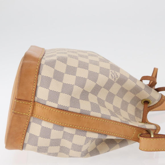 LOUIS VUITTON Damier Azur Noe BB Shoulder Bag N41220 LV Auth 176045A