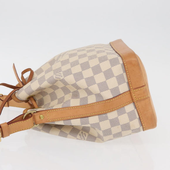 LOUIS VUITTON Damier Azur Noe BB Shoulder Bag N41220 LV Auth 176045A