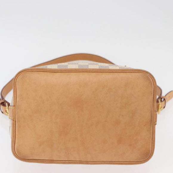 LOUIS VUITTON Damier Azur Noe BB Shoulder Bag N41220 LV Auth 176045A