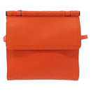 BOTTEGA VENETA INTRECCIATO Shoulder Bag Leather Orange Auth 176058-2