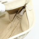 BOTTEGA VENETA INTRECCIATO Accessoire-Beutel Leder Elfenbein Gold Auth 176059A-18