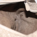 BOTTEGA VENETA INTRECCIATO Hobo Shoulder Bag Leather Gray Auth 176061V-19