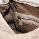 BOTTEGA VENETA INTRECCIATO Hobo Shoulder Bag Leather Gray Auth 176061V-21
