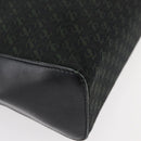 LOEWE Hand Bag Nylon Green Gold Auth 176062A-9