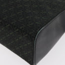 LOEWE Hand Bag Nylon Green Gold Auth 176062A-16