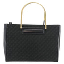 LOEWE Hand Bag Nylon Green Gold Auth 176062A-13