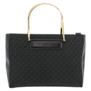 LOEWE Hand Bag Nylon Green Gold Auth 176062A-2