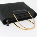 LOEWE Hand Bag Nylon Green Gold Auth 176062A-6