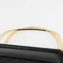 LOEWE Hand Bag Nylon Green Gold Auth 176062A-8