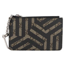 GUCCI GG Supreme GG Caleido Coin Purse PVC Beige Silver 411818 Auth 176069A-13