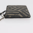 GUCCI GG Supreme GG Caleido Coin Purse PVC Beige Silver 411818 Auth 176069A-4