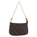 LOUIS VUITTON Monogram Mini Pochette Accessoires Pouch M58009 LV Auth 176073-1