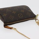 LOUIS VUITTON Monogram Mini Pochette Accessoires Pouch M58009 LV Auth 176073-6