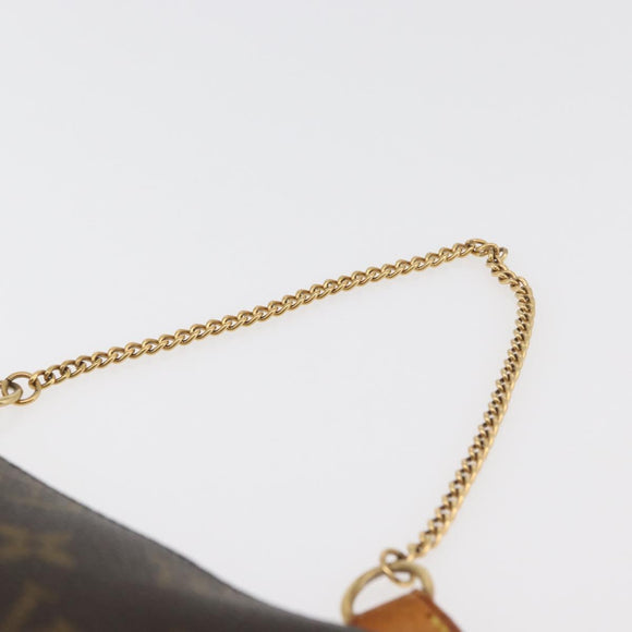 LOUIS VUITTON Monogram Mini Pochette Accessoires Pouch M58009 LV Auth 176073