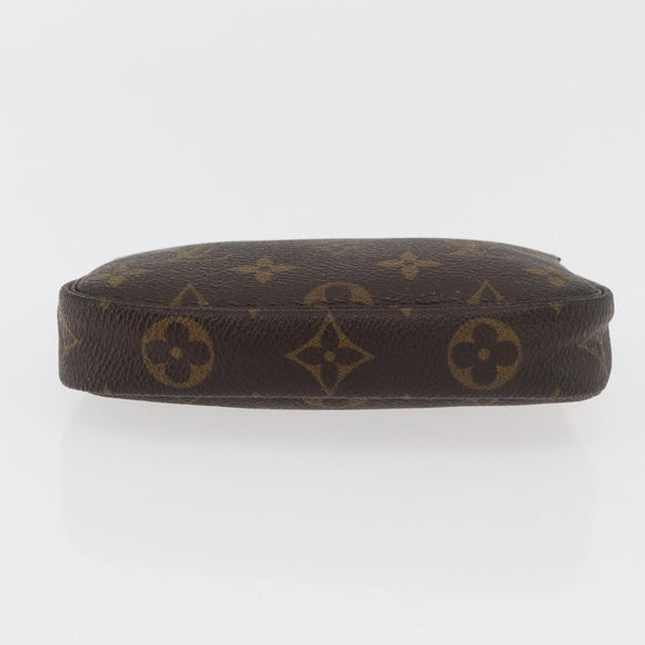 LOUIS VUITTON Monogram Mini Pochette Accessoires Pouch M58009 LV Auth 176073