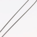 CHANEL COCO Mark Necklace metal Black CC Auth 176078A-15