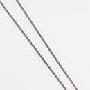 CHANEL COCO Mark Necklace metal Black CC Auth 176078A-7