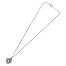 CHANEL COCO Mark Necklace metal Black CC Auth 176078A-9