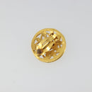 CHANEL COCO Mark Earring metal Gold Tone CC Auth 176079A-3