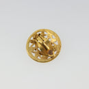 CHANEL COCO Mark Earring metal Gold Tone CC Auth 176079A-9