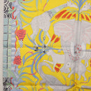 HERMES Carre 90 Scarf ""LA MARCHE DU ZAMBEZE"" Silk Multicolor Auth 176082V-19