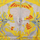 HERMES Carre 90 Scarf ""LA MARCHE DU ZAMBEZE"" Silk Multicolor Auth 176082V-20