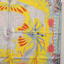 HERMES Carre 90 Scarf ""LA MARCHE DU ZAMBEZE"" Silk Multicolor Auth 176082V-21