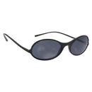 CHANEL COCO Mark Sunglasses plastic Black CC Auth 176084A-1