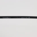 CHANEL COCO Mark Sunglasses plastic Black CC Auth 176084A-12