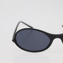 CHANEL COCO Mark Sunglasses plastic Black CC Auth 176084A-4
