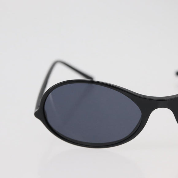 CHANEL COCO Mark Sunglasses plastic Black CC Auth 176084A
