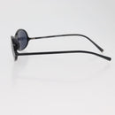 CHANEL COCO Mark Sunglasses plastic Black CC Auth 176084A-8