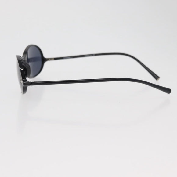 CHANEL COCO Mark Sunglasses plastic Black CC Auth 176084A