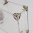 LOUIS VUITTON Monogram Love Message Mini Trunk plastic Clear M99079 Auth 176089-16